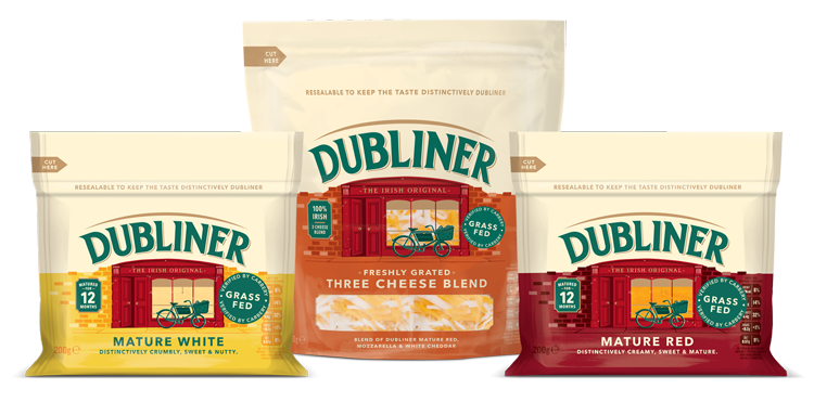 Selection of Dubliner Mature packs