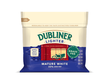 Dubliner Lighter White 200g Block