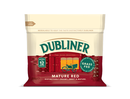 Dubliner Mature Red 200g block of cheese